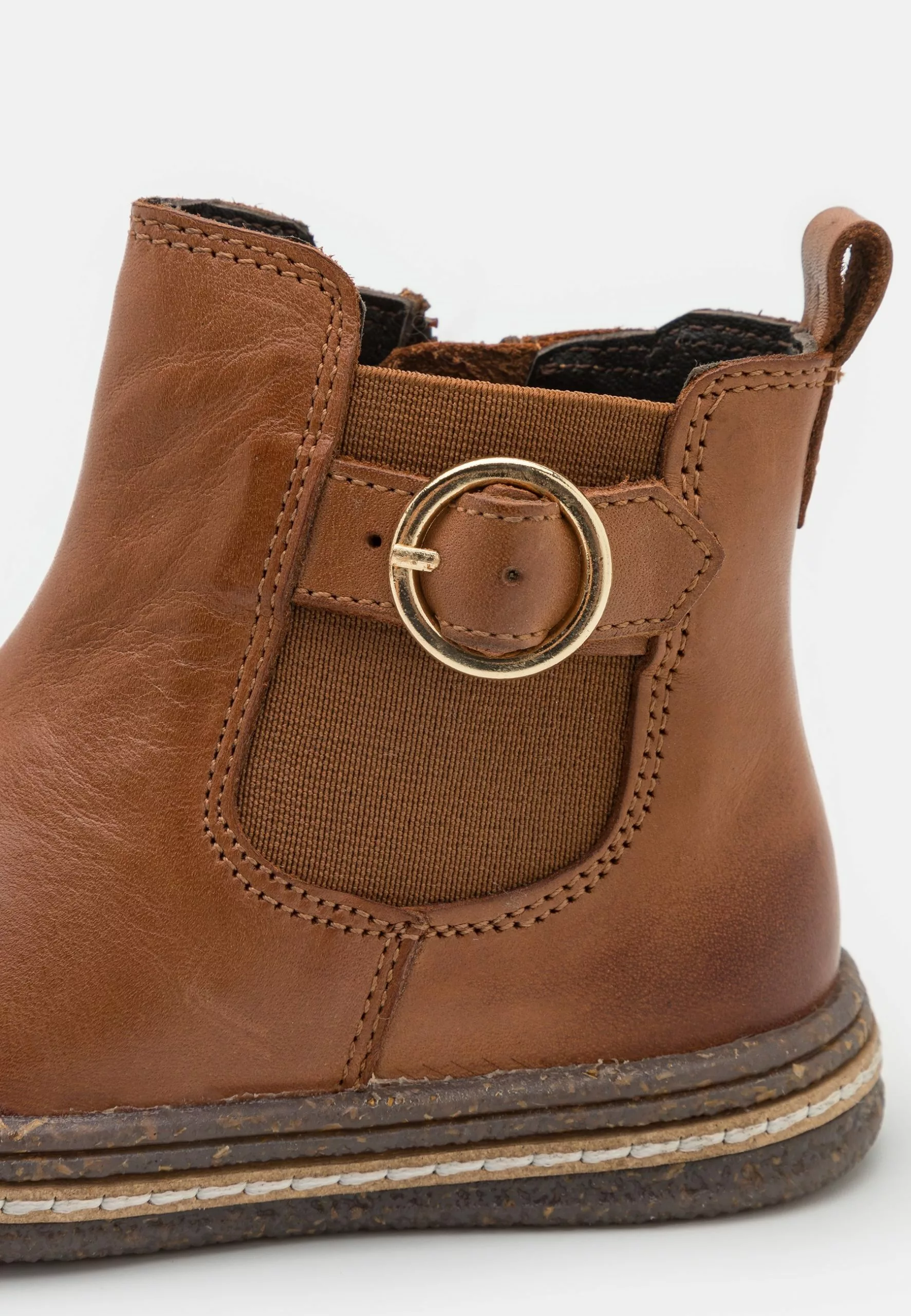 Friboo Leather - Korte Laarzen - Cognac - Afbeelding 6