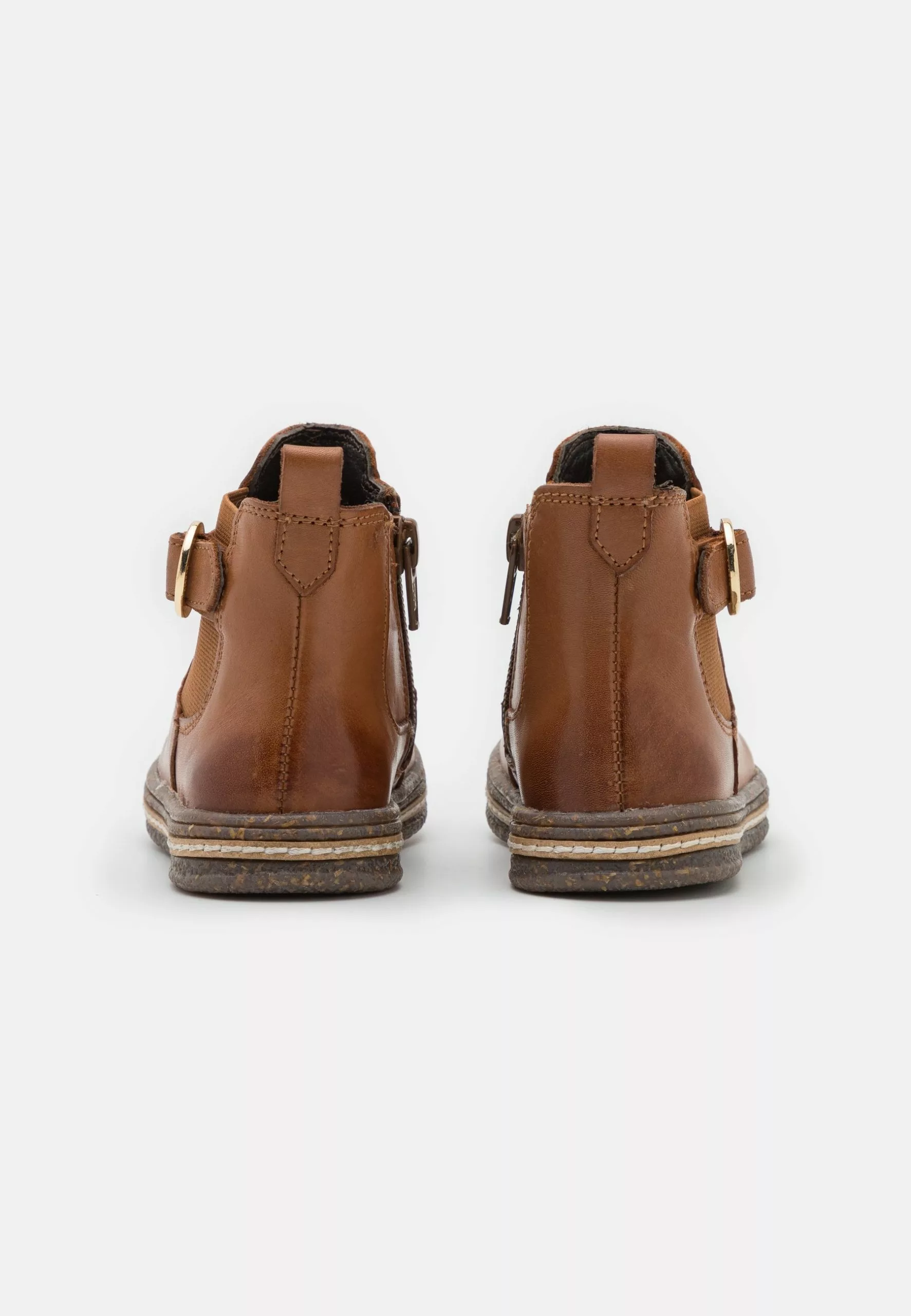 Friboo Leather - Korte Laarzen - Cognac - Afbeelding 3