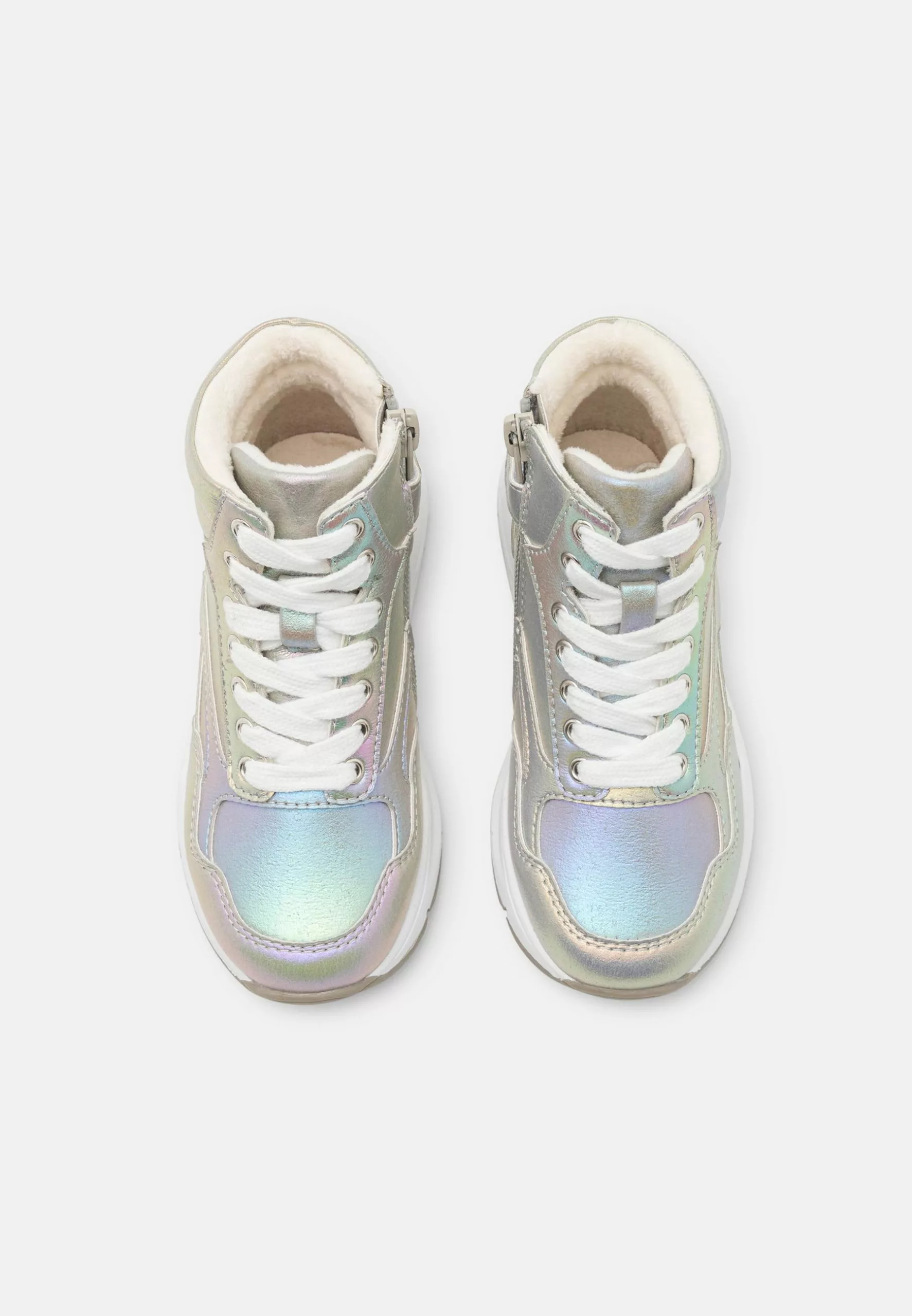 Friboo Sneakers Hoog - Silver-Coloured - Afbeelding 4