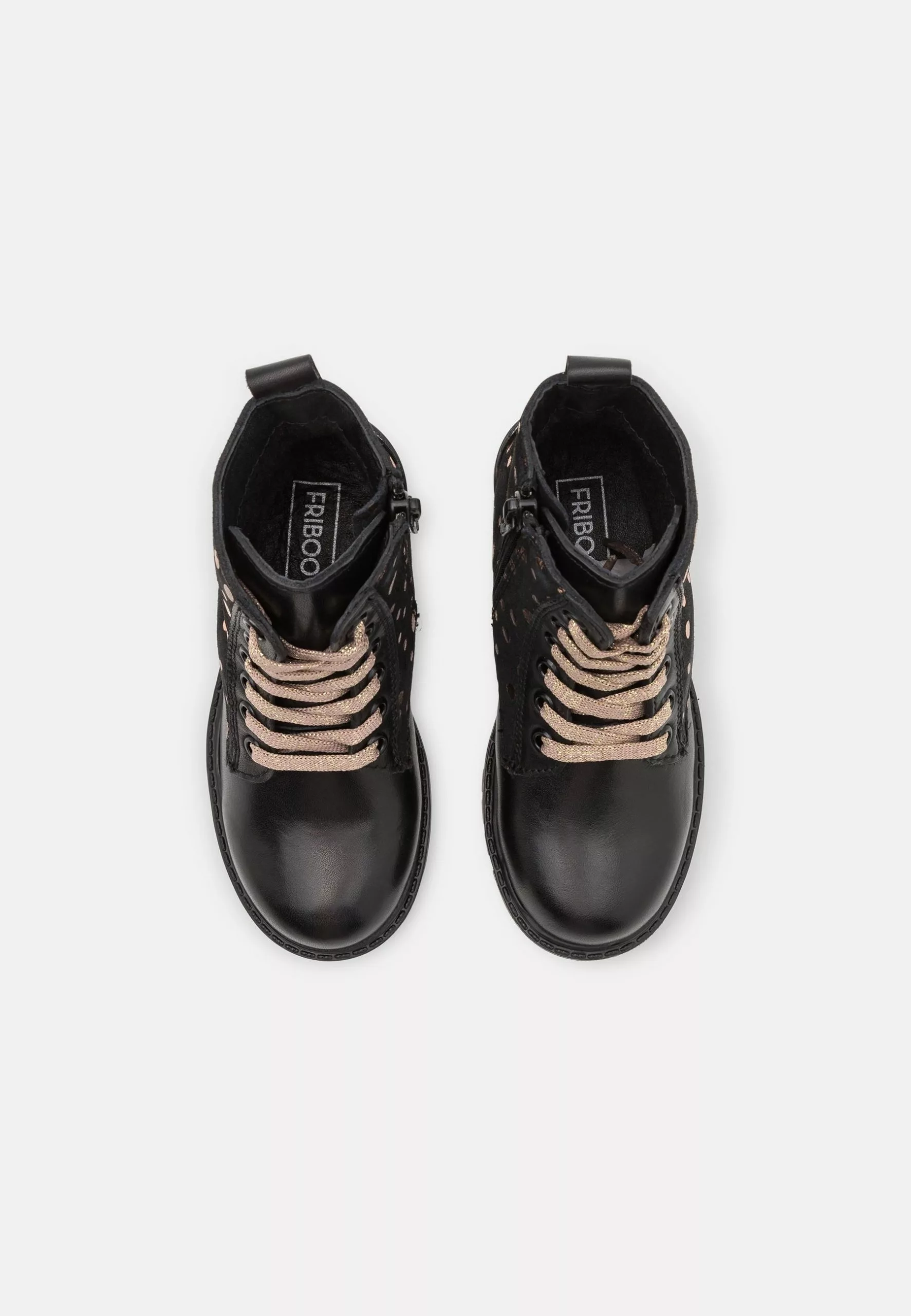 Friboo Leather - Veterboots - Black - Afbeelding 4