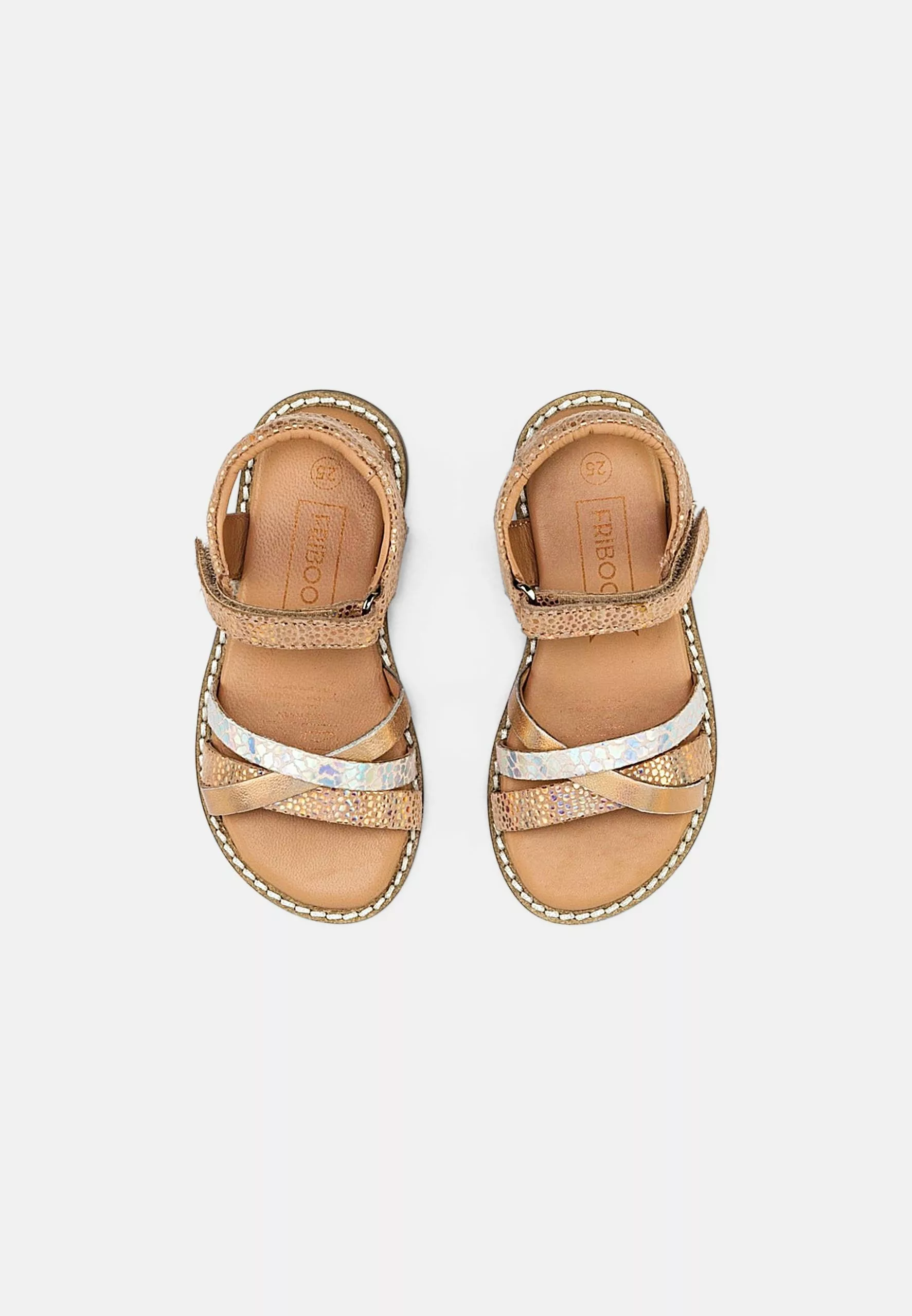 Friboo Leather Sandals - Sandalen - Rose Gold Coloured - Afbeelding 4