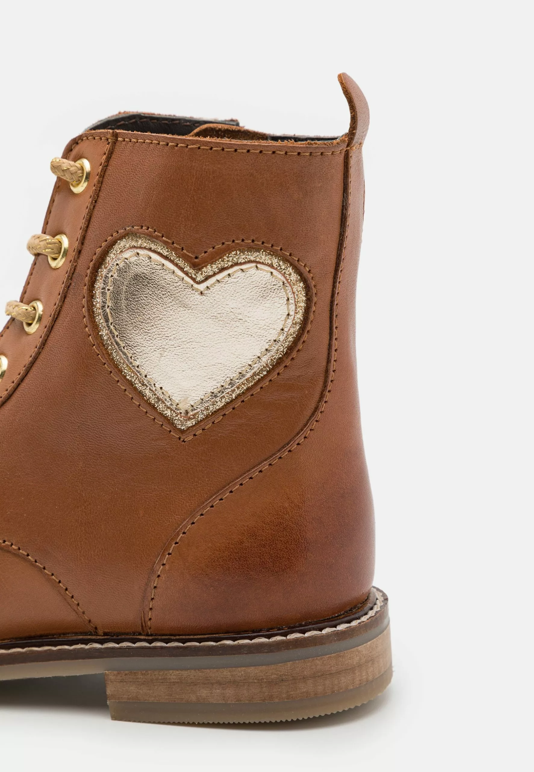 Friboo Leather - Veterboots - Cognac - Afbeelding 6