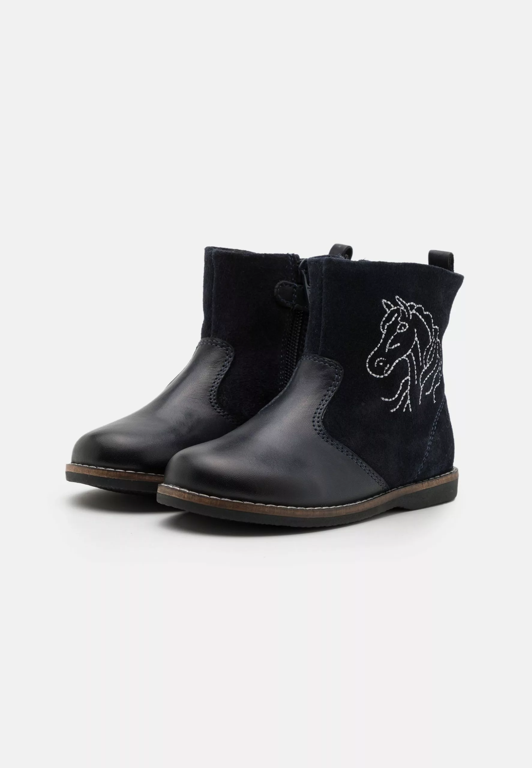 Friboo Leather - Korte Laarzen - Dark Blue - Afbeelding 2