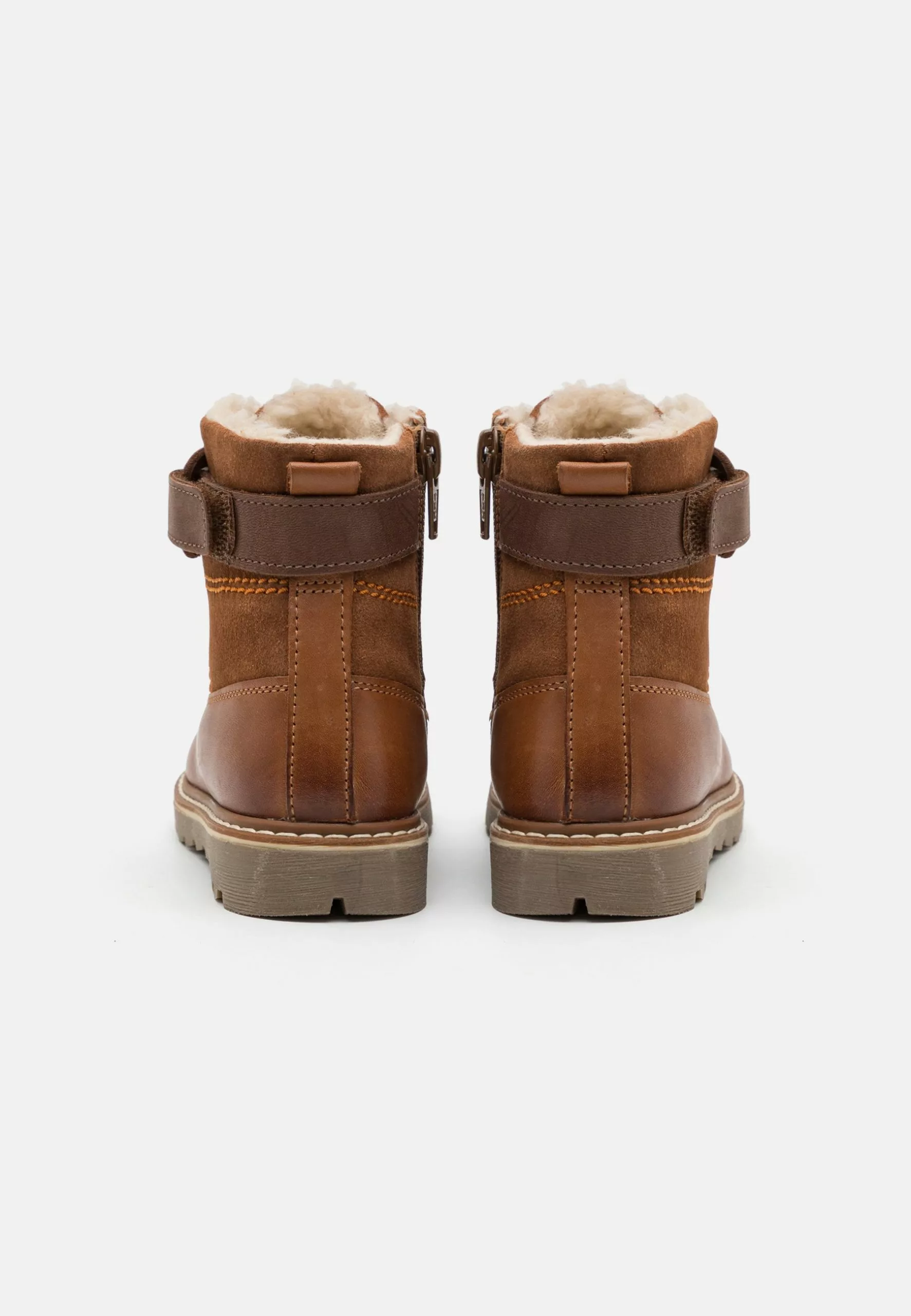 Friboo Leather - Veterboots - Cognac - Afbeelding 3