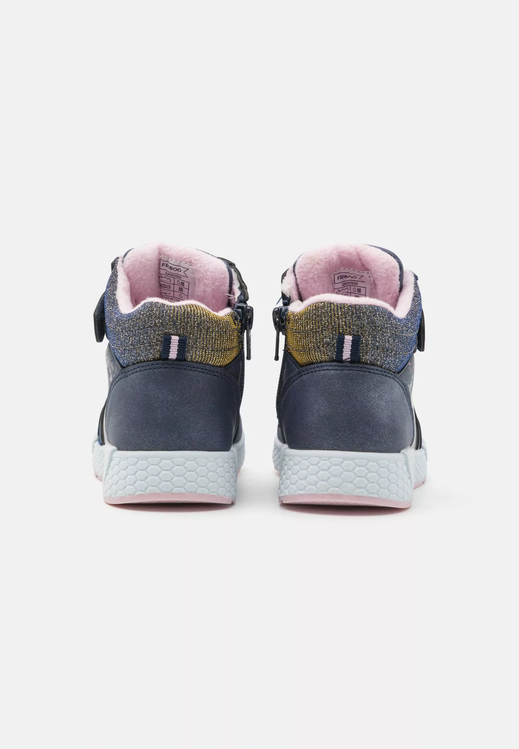 Friboo Sneakers Hoog - Dark Blue - Afbeelding 3