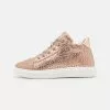 Friboo Leather - Sneakers Hoog - Rose Gold