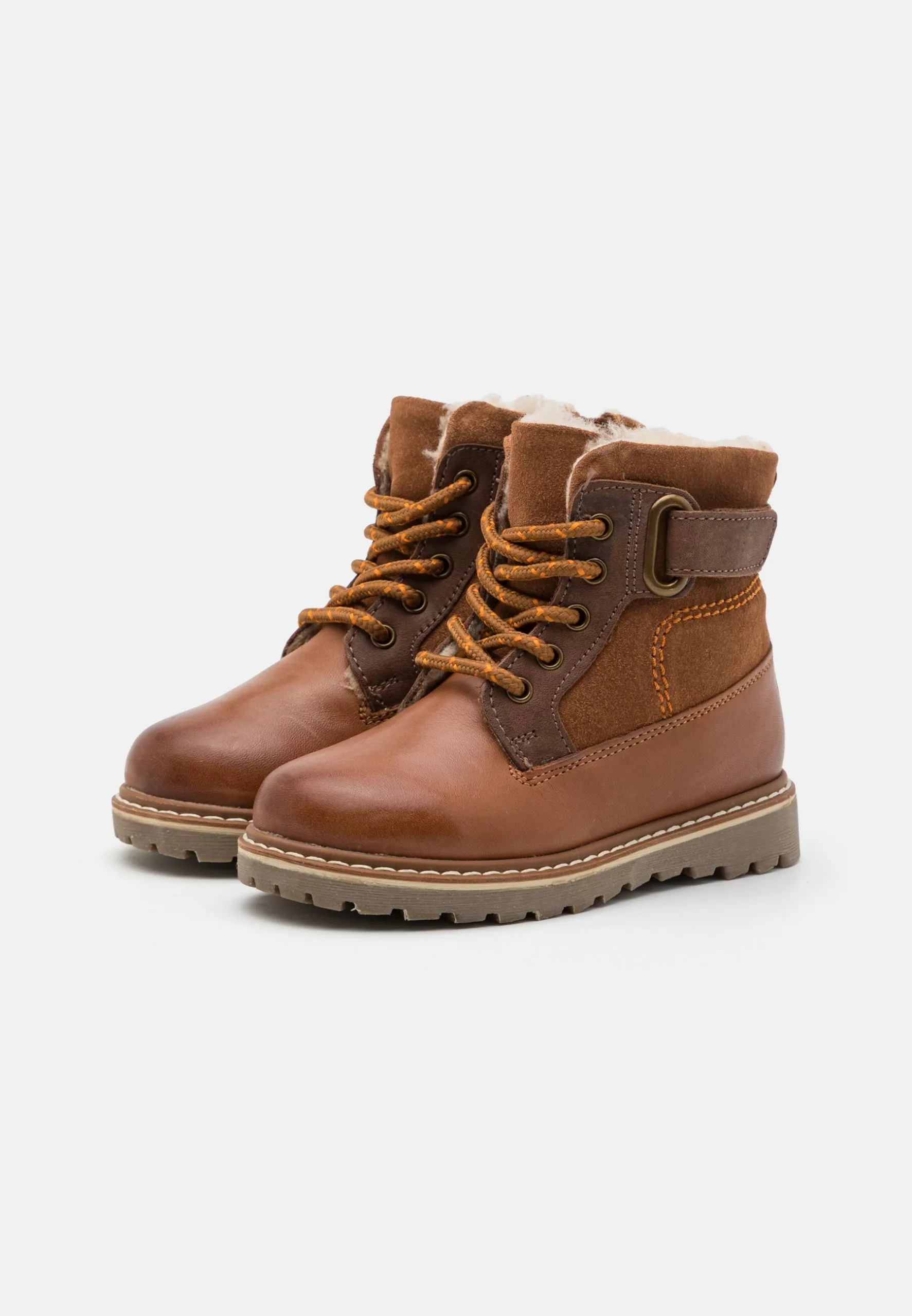 Friboo Leather - Veterboots - Cognac - Afbeelding 2