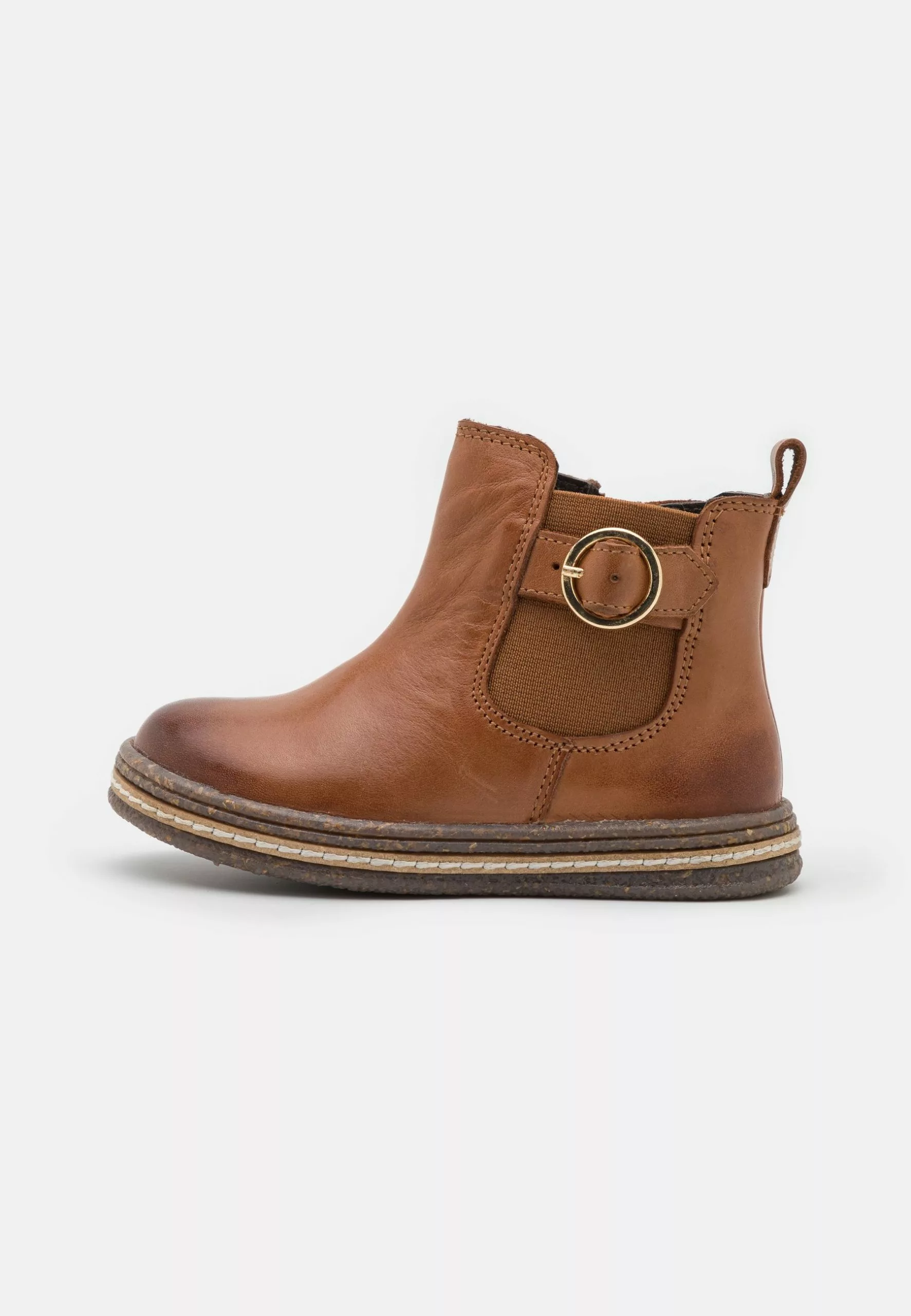 Friboo Leather - Korte Laarzen - Cognac