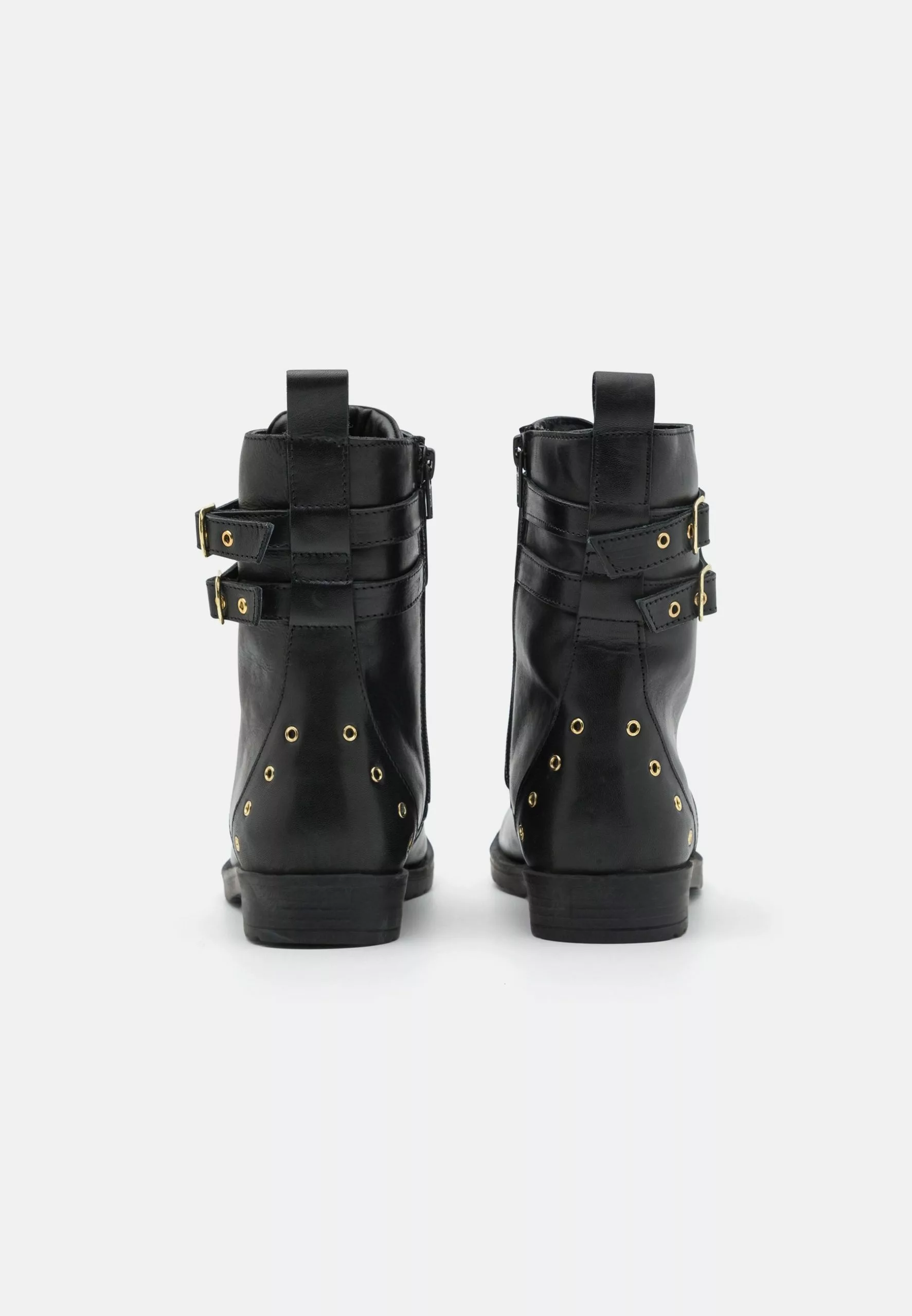 Friboo Leather Booties - Veterboots - Black - Afbeelding 3