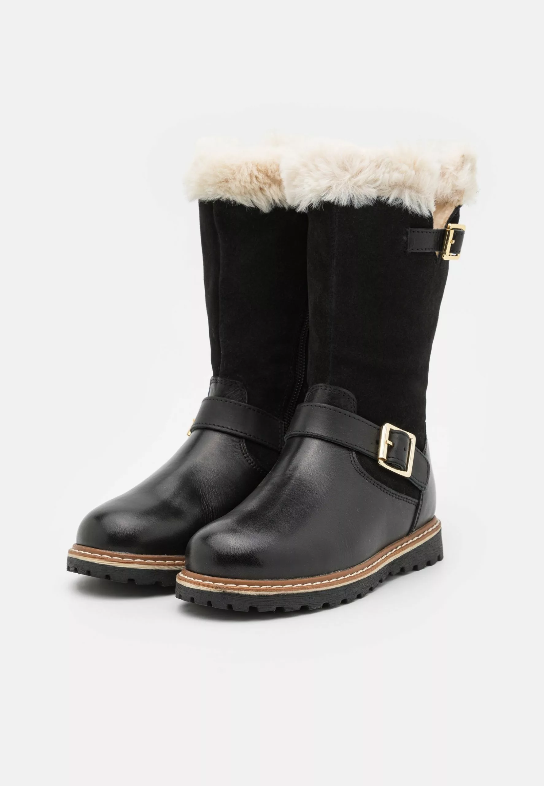 Friboo Leather - Snowboots- Black - Afbeelding 2